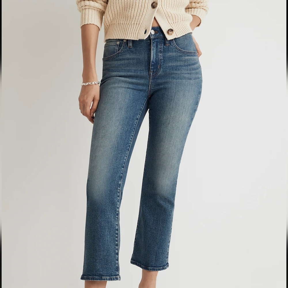Madewell Kick it Crop Jean